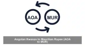 Angolan Kwanza to Mauritian Rupee (AOA to MUR)