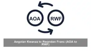Angolan Kwanza to Rwandan Franc (AOA to RWF)