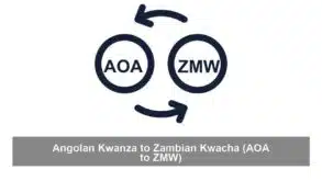Angolan Kwanza to Zambian Kwacha (AOA to ZMW)