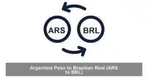 Argentine Peso to Brazilian Real (ARS to BRL)