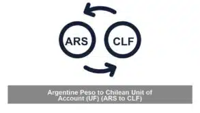 Argentine Peso to Chilean Unit of Account (UF) (ARS to CLF)