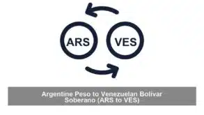 Argentine Peso to Venezuelan Bolívar Soberano (ARS to VES)