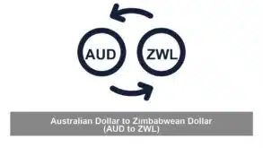 Australian Dollar to Zimbabwean Dollar (AUD to ZWL)