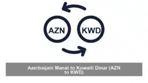 Azerbaijani Manat to Kuwaiti Dinar (AZN to KWD)