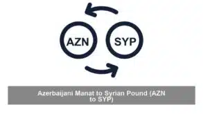 Azerbaijani Manat to Syrian Pound (AZN to SYP)