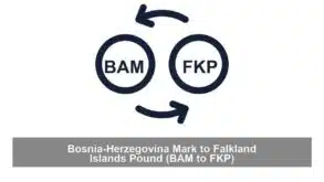 Bosnia-Herzegovina Mark to Falkland Islands Pound (BAM to FKP)