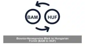 Bosnia-Herzegovina Mark to Hungarian Forint (BAM to HUF)