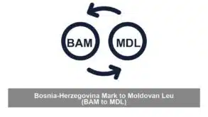 Bosnia-Herzegovina Mark to Moldovan Leu (BAM to MDL)
