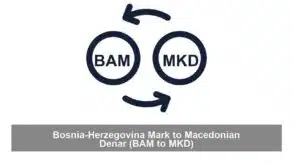 Bosnia-Herzegovina Mark to Macedonian Denar (BAM to MKD)