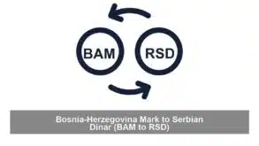 Bosnia-Herzegovina Mark to Serbian Dinar (BAM to RSD)