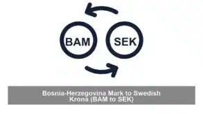 Bosnia-Herzegovina Mark to Swedish Krona (BAM to SEK)