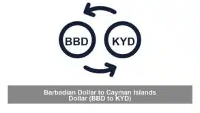 Barbadian Dollar to Cayman Islands Dollar (BBD to KYD)