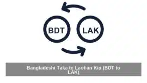 Bangladeshi Taka to Laotian Kip (BDT to LAK)