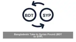 Bangladeshi Taka to Syrian Pound (BDT to SYP)
