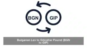 Bulgarian Lev to Gibraltar Pound (BGN to GIP)