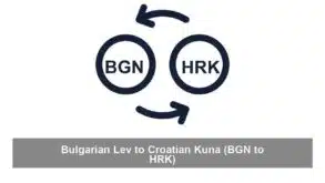 Bulgarian Lev to Croatian Kuna (BGN to HRK)
