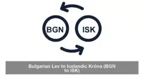 Bulgarian Lev to Icelandic Króna (BGN to ISK)