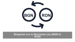 Bulgarian Lev to Romanian Leu (BGN to RON)