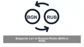 Bulgarian Lev to Russian Ruble (BGN to RUB)