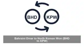 Bahraini Dinar to North Korean Won (BHD to KPW)