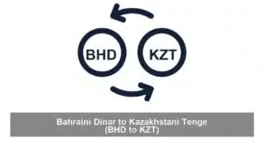 Bahraini Dinar to Kazakhstani Tenge (BHD to KZT)