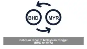 Bahraini Dinar to Malaysian Ringgit (BHD to MYR)
