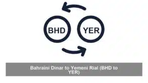 Bahraini Dinar to Yemeni Rial (BHD to YER)