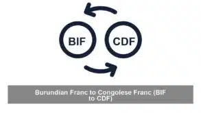 Burundian Franc to Congolese Franc (BIF to CDF)