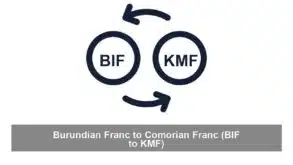 Burundian Franc to Comorian Franc (BIF to KMF)