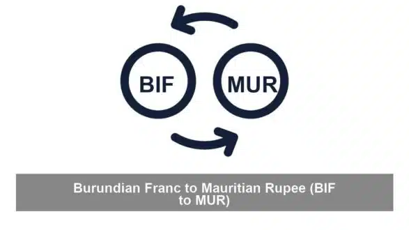 Burundian Franc to Mauritian Rupee (BIF to MUR)