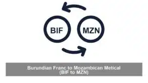Burundian Franc to Mozambican Metical (BIF to MZN)