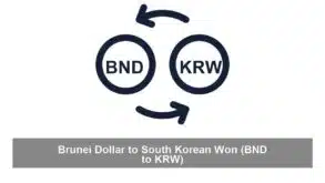 Brunei Dollar to South Korean Won (BND to KRW)