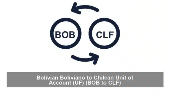 Bolivian Boliviano to Chilean Unit of Account (UF) (BOB to CLF)