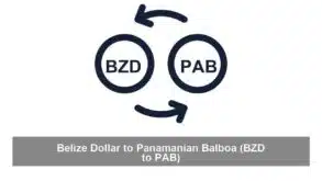 Belize Dollar to Panamanian Balboa (BZD to PAB)