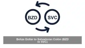 Belize Dollar to Salvadoran Colón (BZD to SVC)