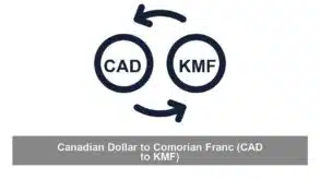 Canadian Dollar to Comorian Franc (CAD to KMF)