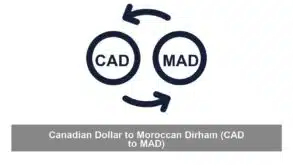 Canadian Dollar to Moroccan Dirham (CAD to MAD)