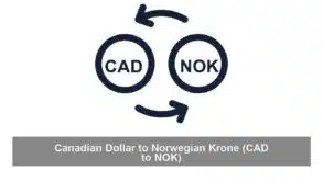 Canadian Dollar to Norwegian Krone (CAD to NOK)