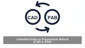 Canadian Dollar to Panamanian Balboa (CAD to PAB)