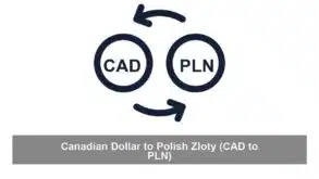 Canadian Dollar to Polish Zloty (CAD to PLN)