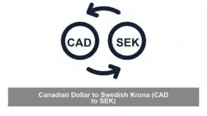 Canadian Dollar to Swedish Krona (CAD to SEK)