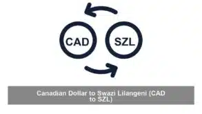 Canadian Dollar to Swazi Lilangeni (CAD to SZL)