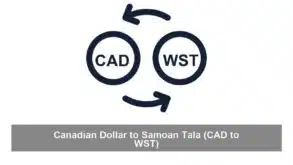 Canadian Dollar to Samoan Tala (CAD to WST)