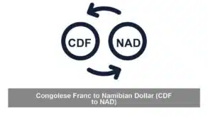 Congolese Franc to Namibian Dollar (CDF to NAD)