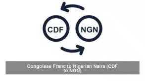 Congolese Franc to Nigerian Naira (CDF to NGN)