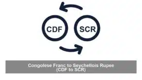 Congolese Franc to Seychellois Rupee (CDF to SCR)