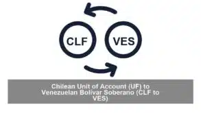 Chilean Unit of Account (UF) to Venezuelan Bolívar Soberano (CLF to VES)