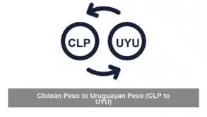 Chilean Peso to Uruguayan Peso (CLP to UYU)