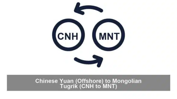 Chinese Yuan (Offshore) to Mongolian Tugrik (CNH to MNT)