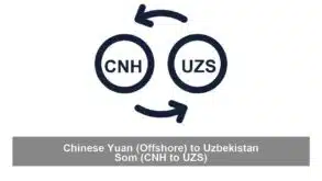 Chinese Yuan (Offshore) to Uzbekistan Som (CNH to UZS)